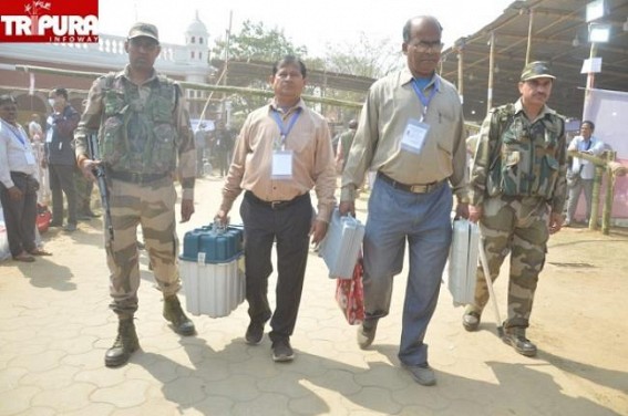 Tripura Vote Counting : ‘EVMs' movements will be CCTV Recorded’, says CEO Tripura Vote Counting : ‘EVMs' movements will be CCTV Recorded’, says CEO